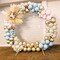 Gender Reveal Balloons Arch DIY Pink And Blue Balloon Garland Double Stuffed Balloons Dusty Pink Blue White Gold Balloon Kit For Gender Reveal Birthday Baby Shower Boho Party Decration